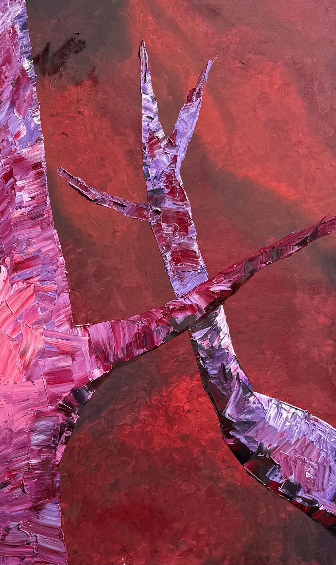 Birch IV, 90 × 50 cm, 2023